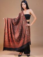 SWI Stylish Women Floral Woven Design Shawl - Image 3