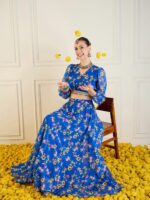 Shae by SASSAFRAS Printed Ready to Wear Lehenga With Blouse - Image 6