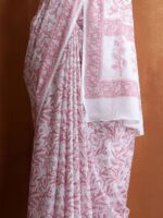 HOC Crafts Hand Block Printed Saree - Image 6