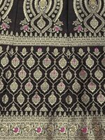PURVAJA Woven Design Ready to Wear Lehenga & Unstitched Blouse With Dupatta - Image 3
