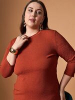SASSAFRAS Curve Bodycon Midi Dress - Image 2