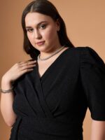 SASSAFRAS Curve Midi Dress - Image 2