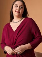 SASSAFRAS Curve Midi Dress - Image 3