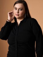 SASSAFRAS Curve Shirt Dress - Image 2