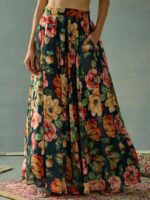 Shae by SASSAFRAS Embellished Sequinned Ready to Wear Lehenga & - Image 7