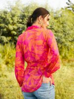 MABISH by Sonal Jain Abstract Printed Shirt Style Top - Image 4