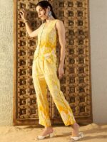 MABISH by Sonal Jain Printed V-Neck Top With Trouser - Image 5