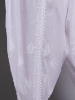 Seva Chikan Women Cotton Hand Embroidered Chikankari Dhoti Pants - Image 6