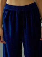 Shae by SASSAFRAS Women Velvet Elasticated Trouser - Image 6