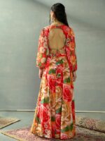 Shae by SASSAFRAS Printed Beads and Stones Ready to Wear Lehenga & - Image 5