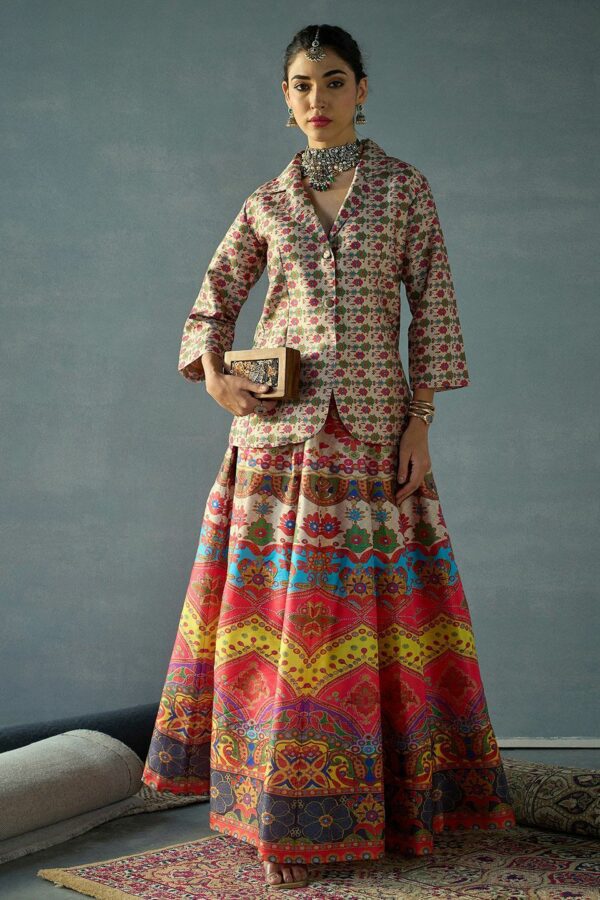 Shae by SASSAFRAS Printed Ready to Wear Lehenga &