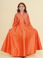 Bitiya by Bhama Embroidered Fit & Flare Maxi Dress