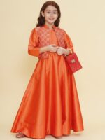 Bitiya by Bhama Embroidered Fit & Flare Maxi Dress - Image 3