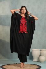 Alaya Black Kaftan Set - Image 8