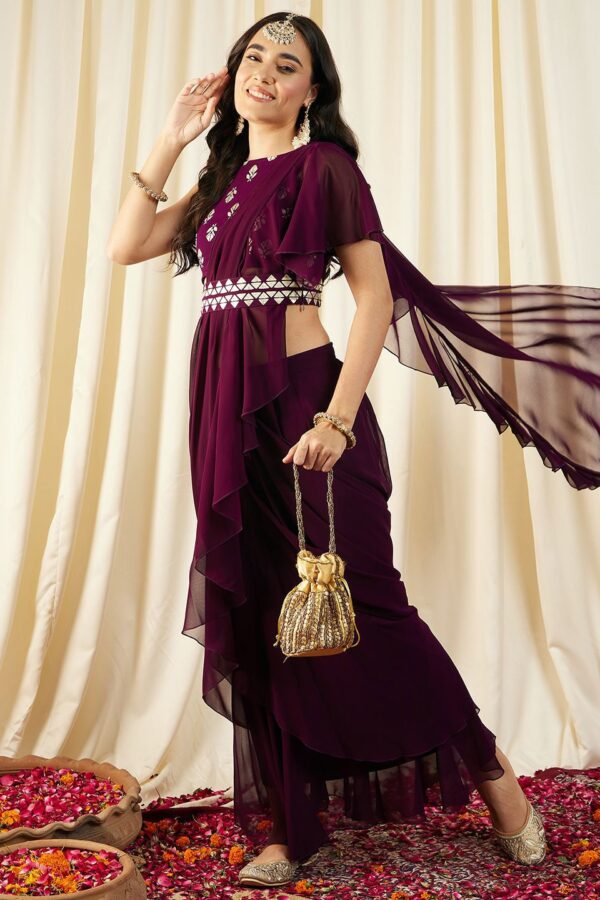 MABISH by Sonal Jain Pre Draped Sarree