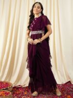 MABISH by Sonal Jain Pre Draped Sarree - Image 2
