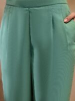 MABISH by Sonal Jain V-Neck Embroidered Top with Trouser and Shrug - Image 3