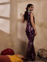 MABISH by Sonal Jain Woven Design V-Neck Sleeveless Waistcoat With Trouser - Image 6