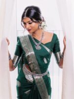 Upalksh Paisley Kanjeevaram Saree - Image 4