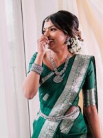 Upalksh Paisley Kanjeevaram Saree - Image 3