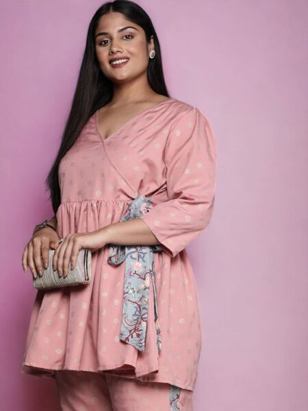 A PLUS BY AHALYAA Printed Tunic