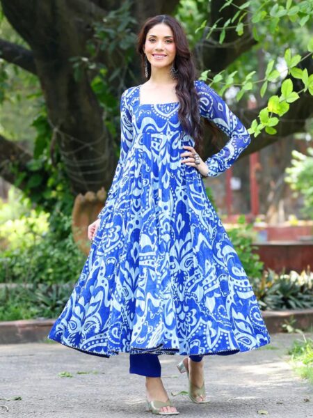 Ava Flare Gerogette Kurta