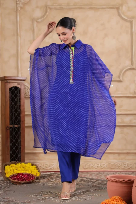 Gauri Leheriya Kaftan Set