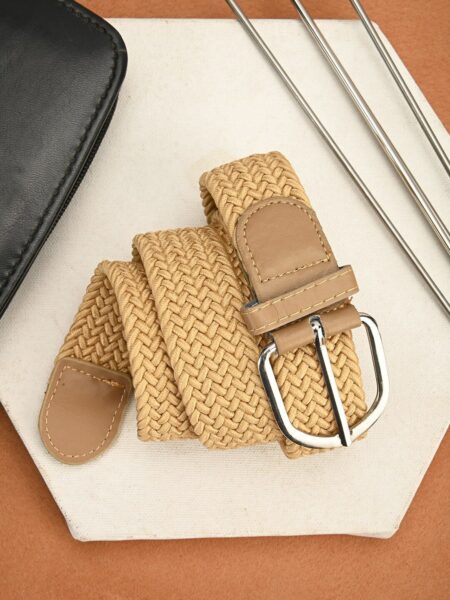 BuckleUp Unisex Braided Stretchable Belt