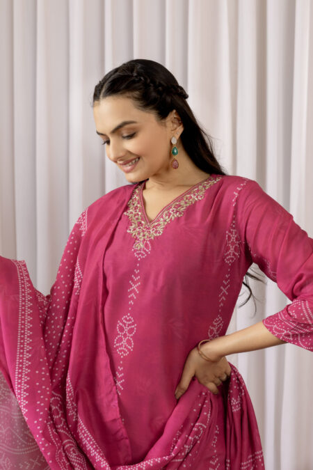 Wedding Special Suit Set - Pink
