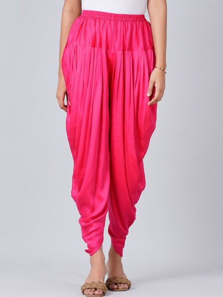First Resort by Ramola Bachchan Women Mid-Rise Cotton Dhoti Pants