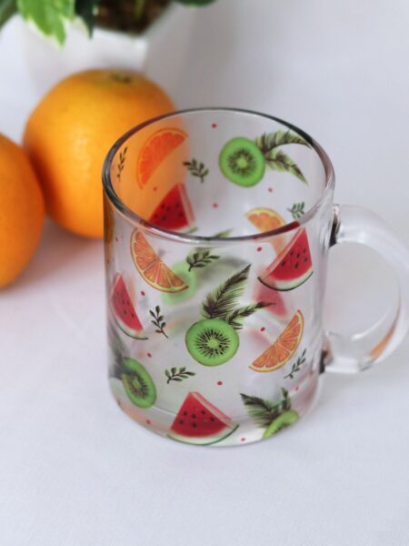 Fruit Fest Glass Mug