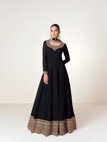 Glamorous Black Festival Wear Suit Collection