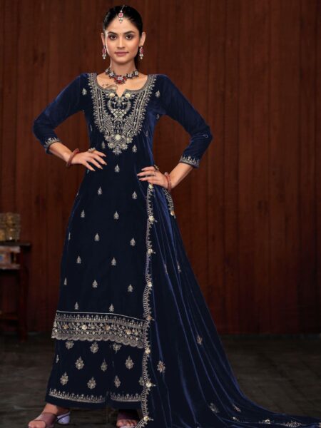 Glamorous Festival Wear Suit Collection - Blue