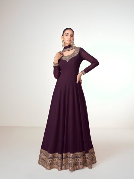 Glamorous Wine Festival Wear Suit Collection