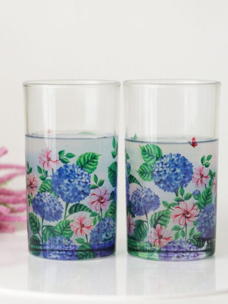 Hydrangea Tumblers - Set of 2