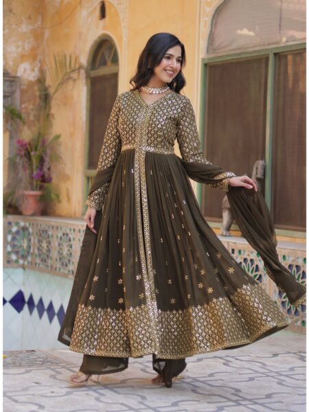 PREMIUM READYMADE  KURTI WITH PANT & DUPATTA SET