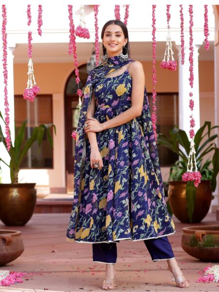 Mastani gota Georgette set
