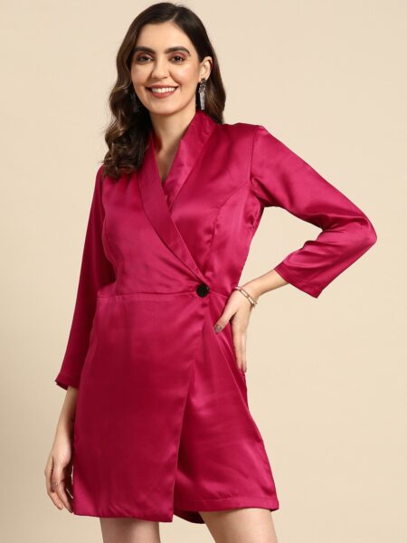 MABISH by Sonal Jain Shawl Neck Playsuit
