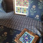 Neel - Bagh : The Legacy of Indigo Bedcover Set (5 Pieces)