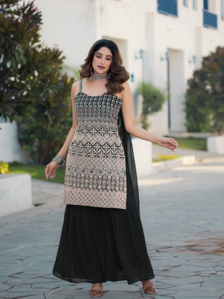 Glamorous Festival Wear Suit Collection - Black