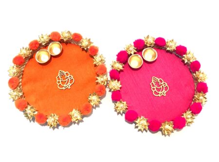 Ganesh Motif Thalis