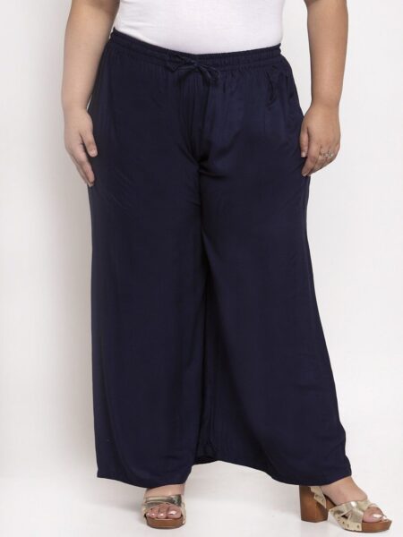 TAG 7 Plus Size Ethnic Palazzos