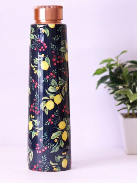 Zesty Lemon Copper bottle