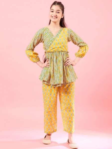 pspeaches Girls Checked Pyjamas