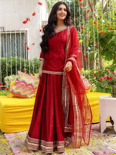 Lavanya The Label Ready to Wear Lehenga & Blouse With Dupatta